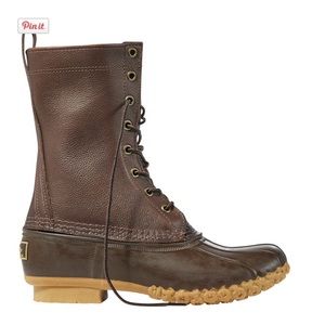 LL BEAN MAINE HUNTING BOOTS LIKE NEW